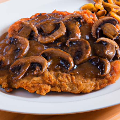 Schnitzel mit Pilzen Rezept