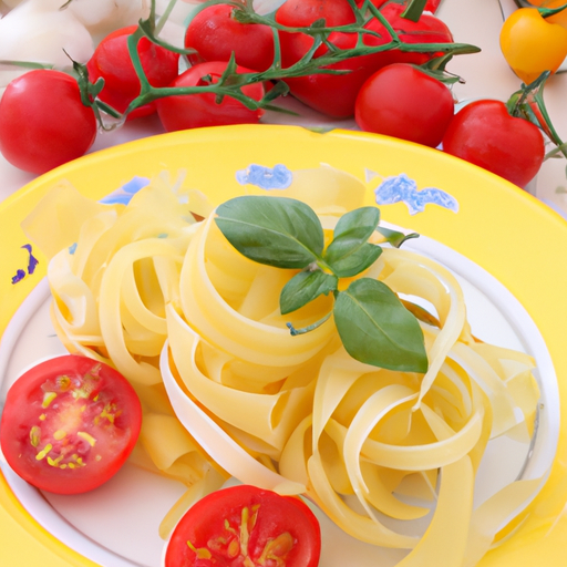 Taglierini mit Tomaten-Basilikum-Sauce Rezept