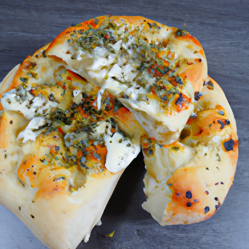 Pizzabrot mit Kräuterbutter und Oregano Rezept