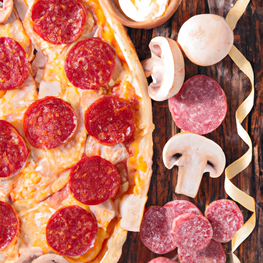 Pizza Salami, Champignon