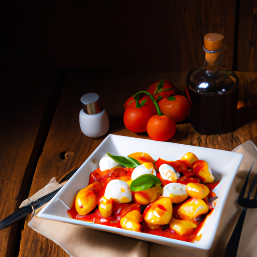 Gnocchi mit Tomatensauce und Mozzarella Rezept