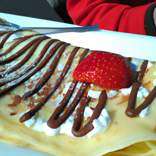 Crepe mit Kinder Country
