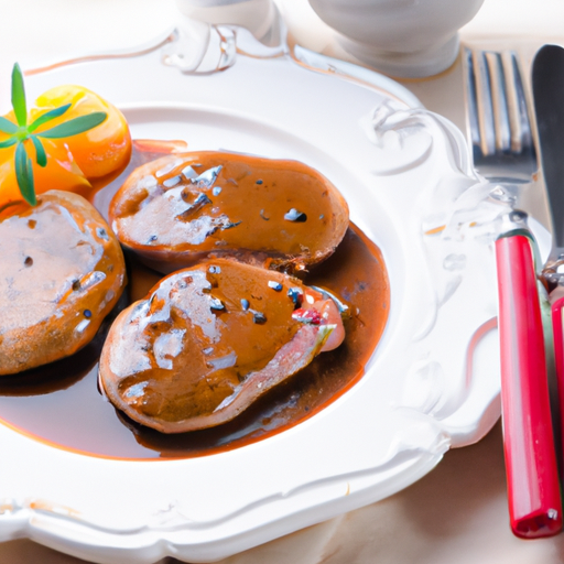 Schweinefiletmedaillons mit Metaxasauce Rezept