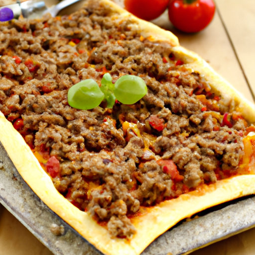 Party-Pizza Bolognese