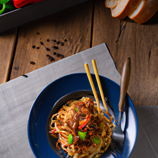 Spaghetti mit Gyros und Metaxasauce