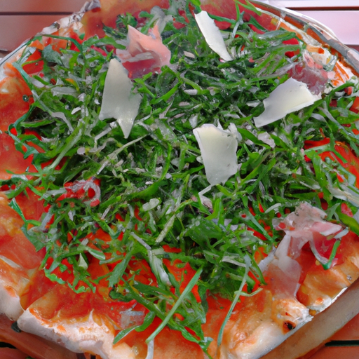 Pizza Parma Rucola e Parmigiano