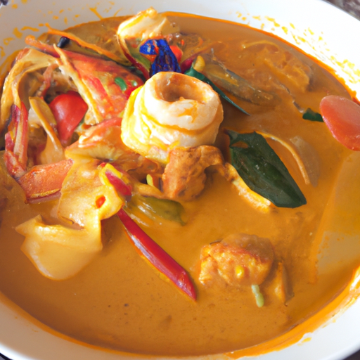 Mixed Curry Seafood