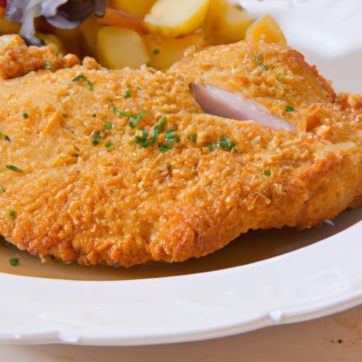 Mittagsangebot Schnitzelgericht
