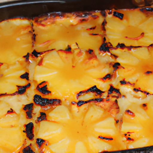 Überbackene Ananas Rezept