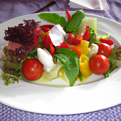 Italienische Salatplatte