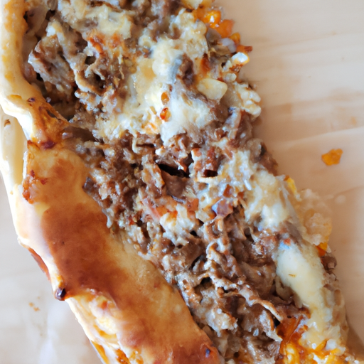 Pide mit Döner und Käse Rezept