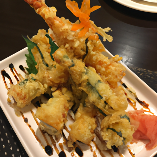 Spicy Salmon Tempura