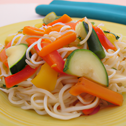 Reisnudeln mit Gemüse Rezept