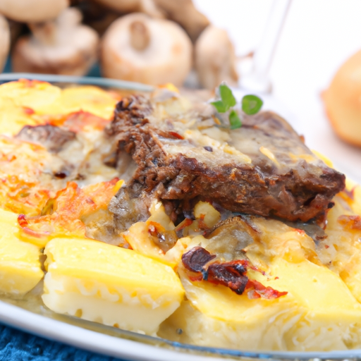 Steak-Auflauf