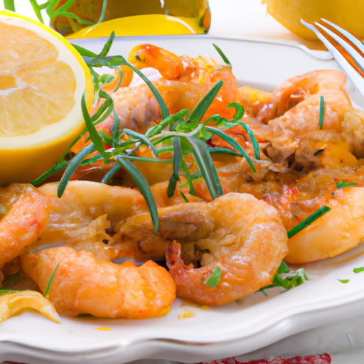 Gebratene Garnelen mit Zitronengras Rezept
