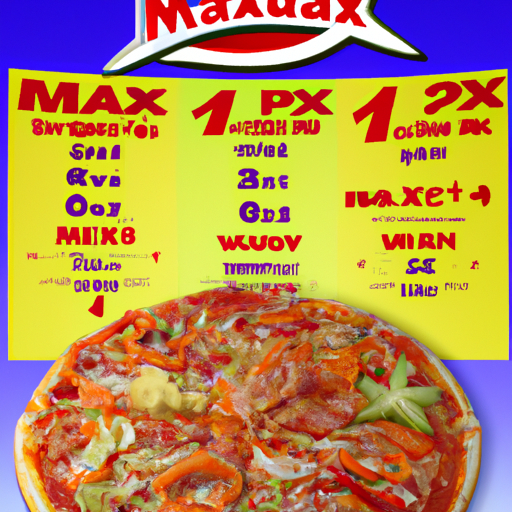 Maxi-Pizza Angebot
