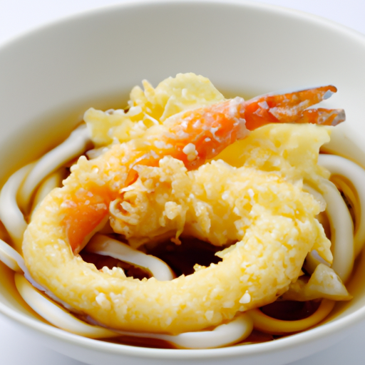 Ebi Tempura Udon Suppe Rezept