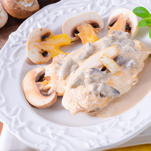 Hähnchenbrust mit Champignon-Rahmsauce Rezept