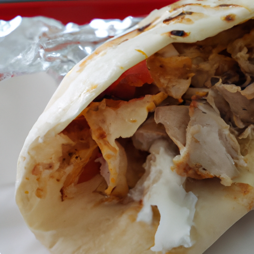 Döner Dürüm Hähnchenfleisch