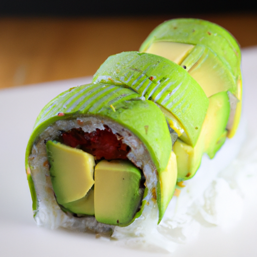 Hoso Maki Sake Avocado