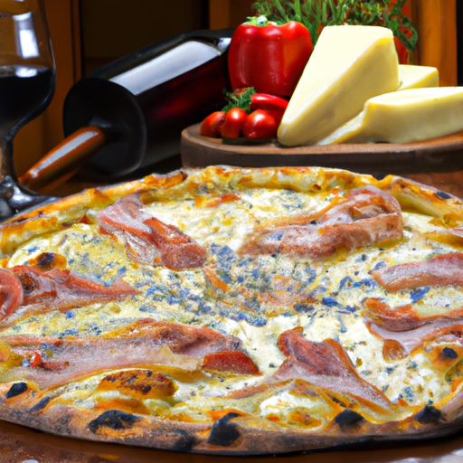 Pizza Parma e Gorgonzola