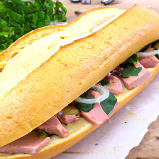 Hackfleisch-Baguette Rezept