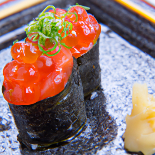 Lachstartar Gunkan Rezept