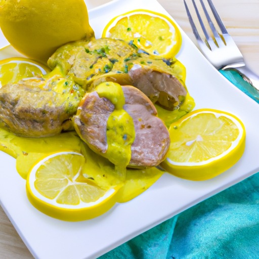 Schweinelende mit Zitronensauce Rezept