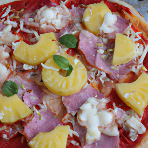 Glutenfreie Pizza Hawaii