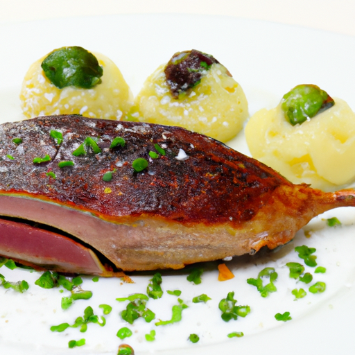 Ente mit Bratreis