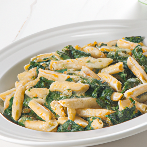 Penne Pollo Spinaci
