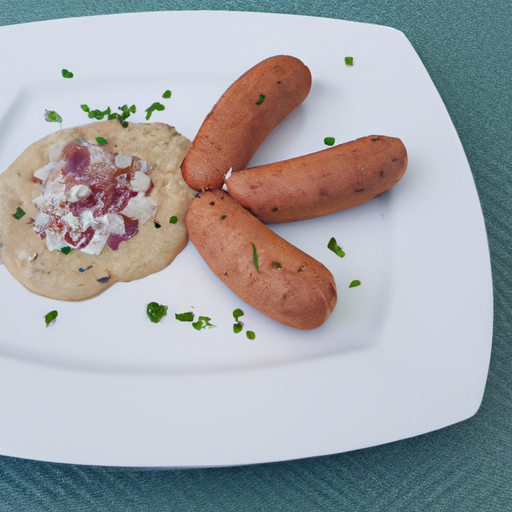 Rührei mit Knoblauchwurst