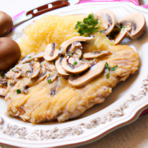 Champignon Rahm Schnitzel Rezept