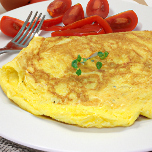 Omelett mit Tomaten
