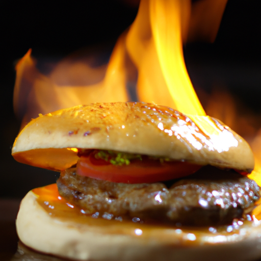 Hot BBQ Burger
