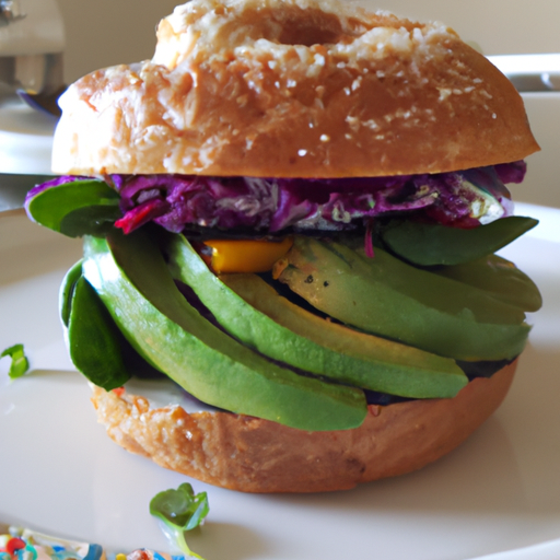 Avocado Veggie Burger