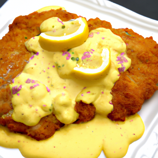 Überbackenes Schnitzel Bernaise Rezept
