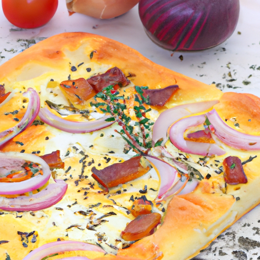 Flammkuchen Grieche Rezept