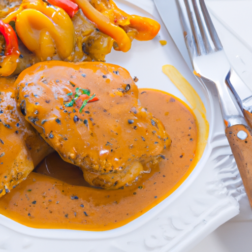 Hähnchenfilet mit Metaxasauce Rezept