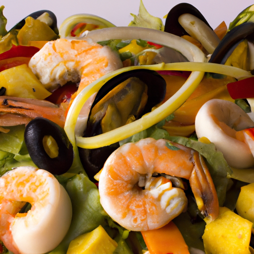 Ensalada de mariscos