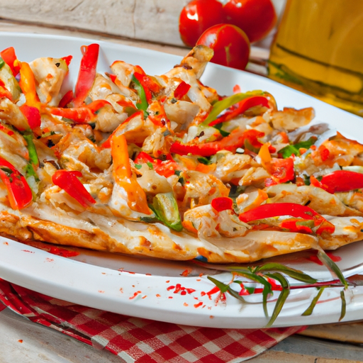 Türkische Pizza Hähnchen