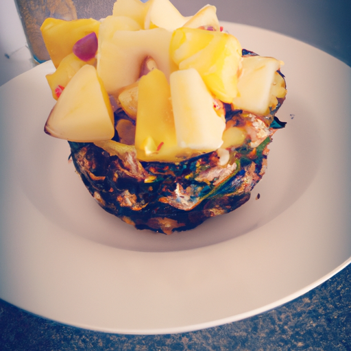 Vegetarischer Dürüm mit Ananas Rezept