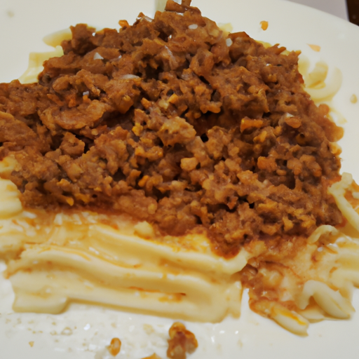 Pasta Bolognese Deluxe