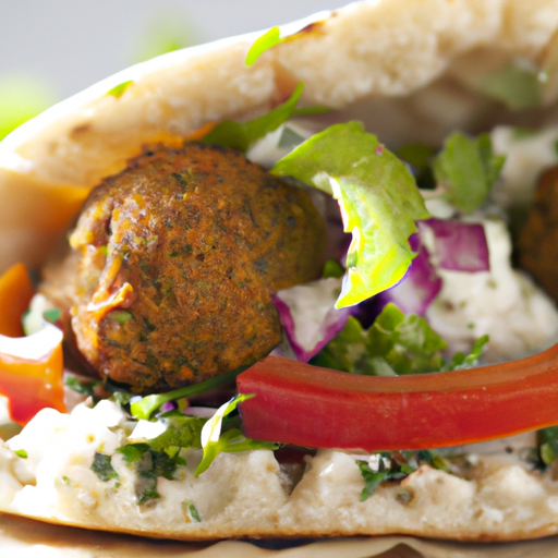Falafel-Makali Sandwich