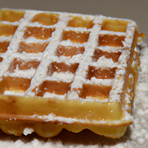 Waffeln mit Puderzucker Rezept