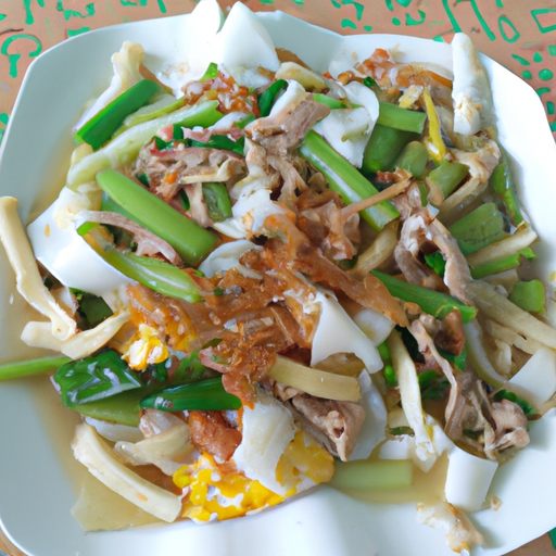 Mi Xao Dau Phu Rezept