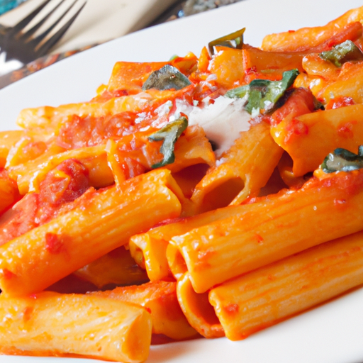 Rigatoni all&amp;#39;Arrabiata Rezept