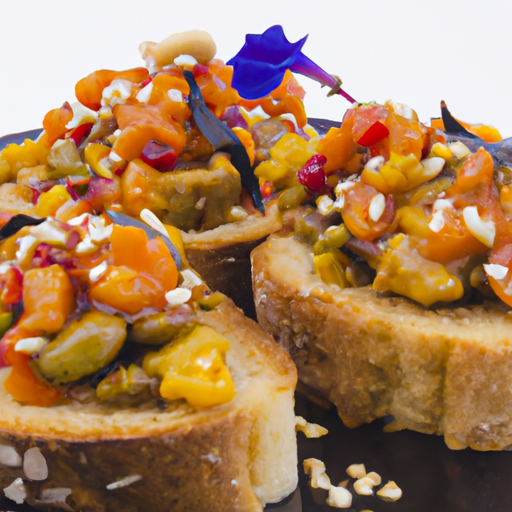 Bruschetta Vegetariana Rezept