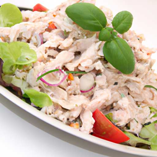 Hähnchenfleisch Salat