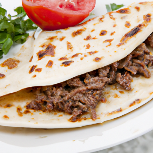 Fabelhafte Gözleme Mit Hackfleisch Bild